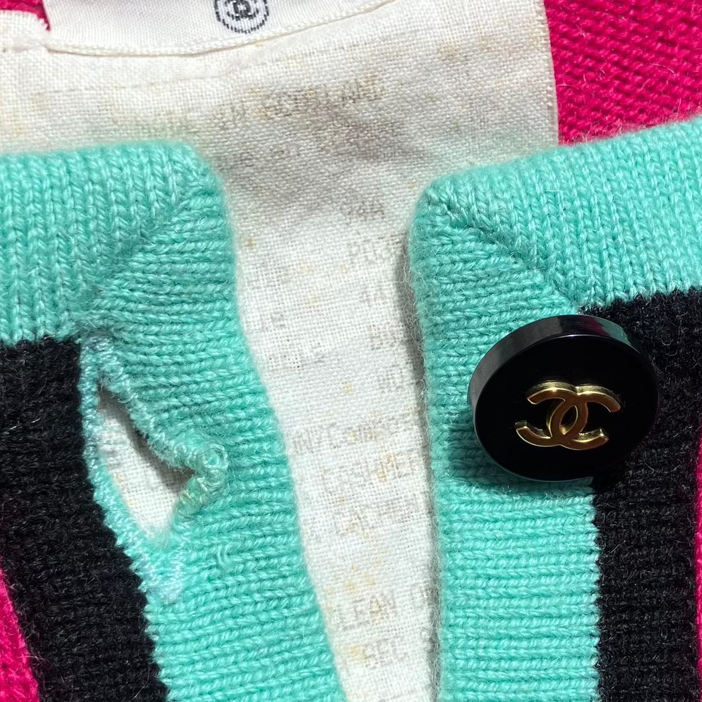Chanel 1994 Cardigan Pink #44