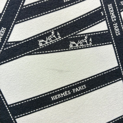 Hermes Long Sleeve T-shirt Top White #SM