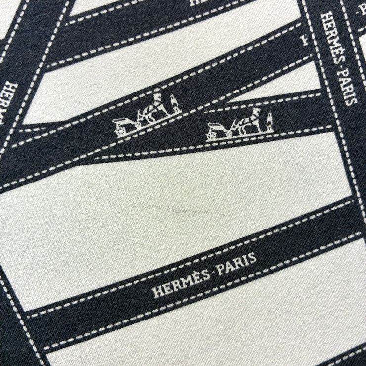 Hermes Long Sleeve T-shirt Top White #SM