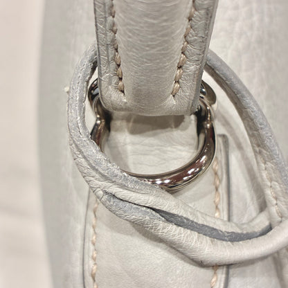 Hermes Light Gray Taurillon Clemence Kelly 32 Retourne 2way Shoulder Handbag