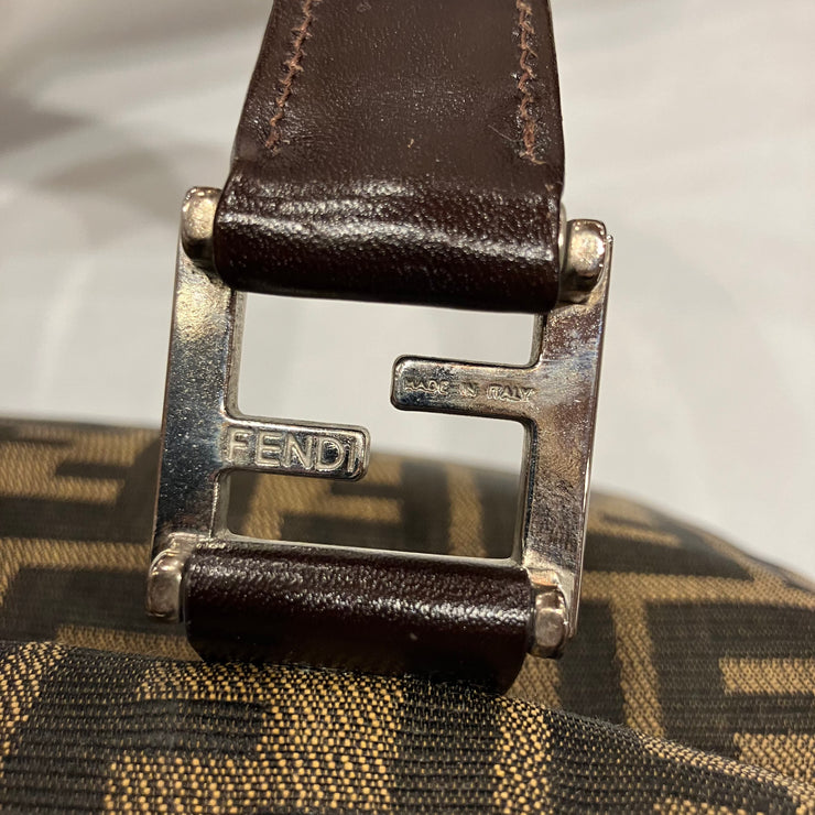 Fendi Brown Zucca Tote Handbag