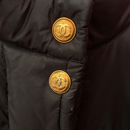 Chanel 1996 Zip Up Jacket Black #38