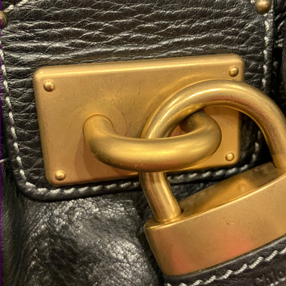 Chloe Black Paddington Medium Handbag