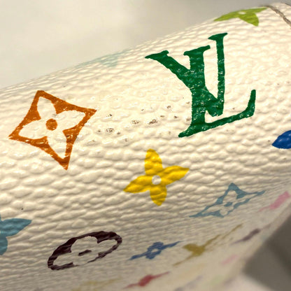 Louis Vuitton 2011 White Multicolor Zippy Wallet M60241