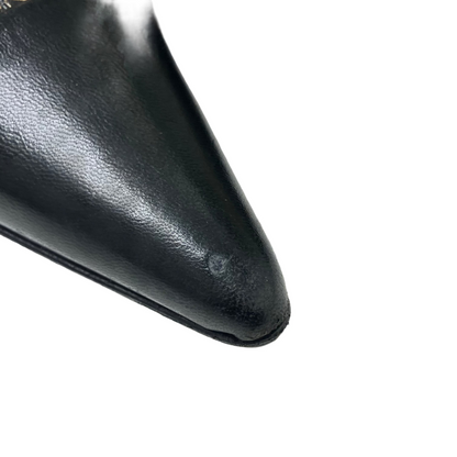 Chanel * Beige Bicolor Short Boots Shoes #35 1/2C