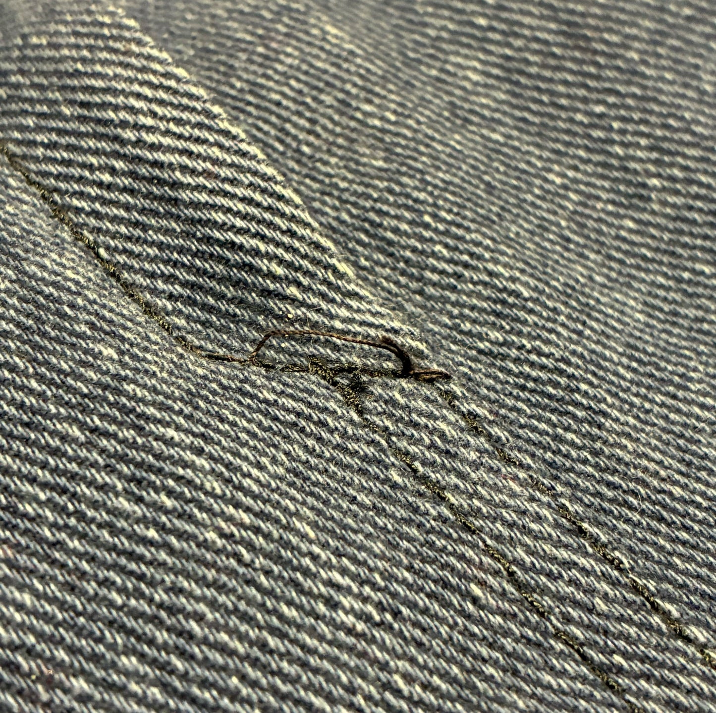 Celine Denim Skirt Indigo