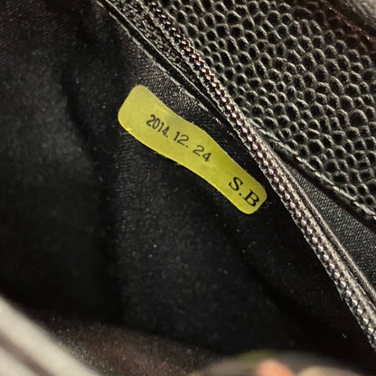 Chanel 2014 Black Caviar Grand Shopping Tote GST Handbag