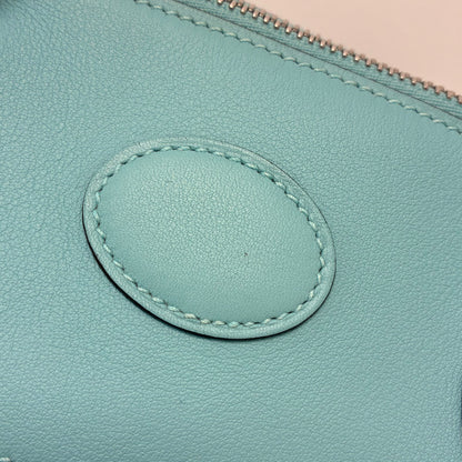Hermes Aqua Swift Bolide 27 2way Shoulder Handbag