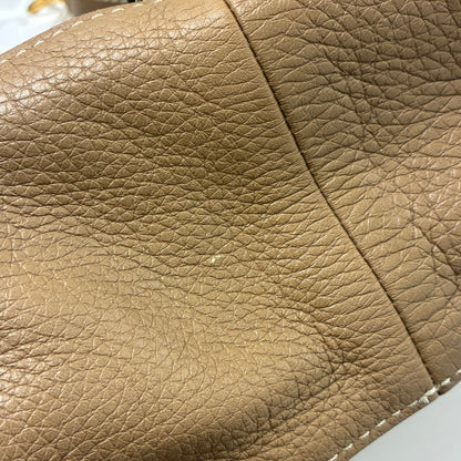 Chloe Brown Leather Marcie 2way Shoulder Handbag