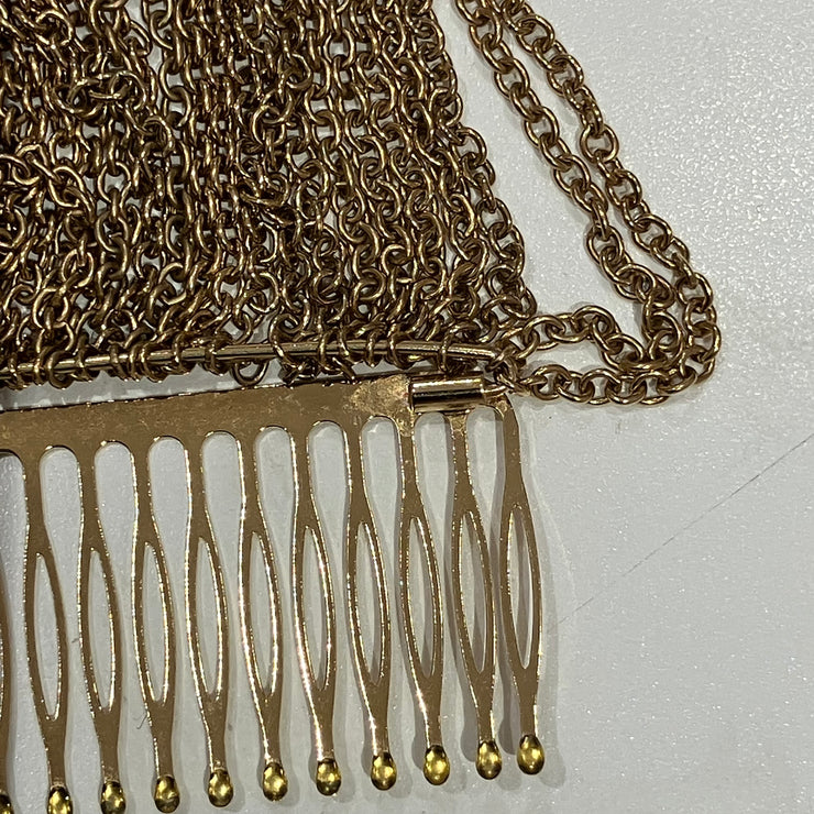 Chanel Hair Combs Gold 02A