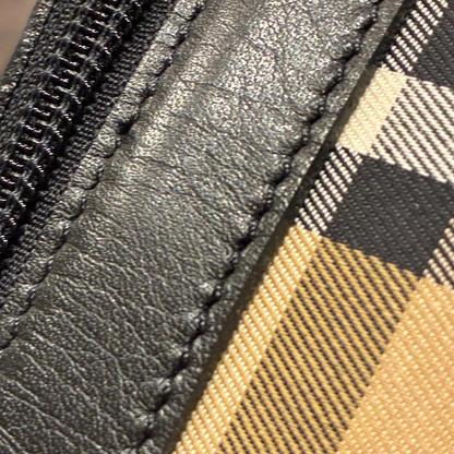 Burberrys Beige House Check Handbag