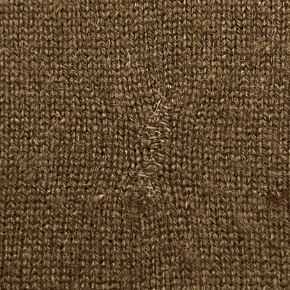 Chanel 1996 Short Sleeve Cashmere Sweater Khaki #44