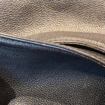 Gucci Black Techno Horsebit XL Hobo Bag