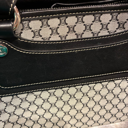 Celine Black Gray Boogie Bag Handbag