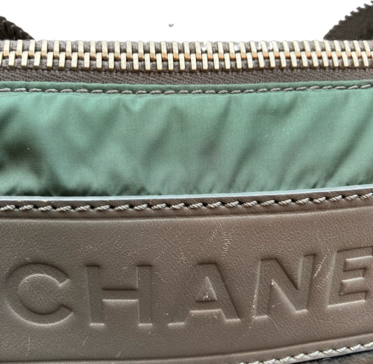 Chanel * 2005-2006 Black Lapin Fur Sport Line Handbag