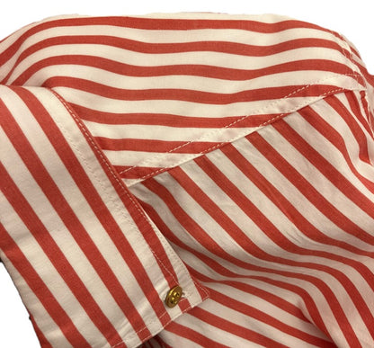 Chanel Shirt Blouse Red
