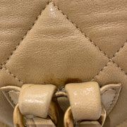 Chanel 1994-1996 Beige Lambskin Large Duma Backpack