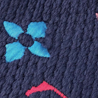 Louis Vuitton Navy Monogram Echarpe Logomania Rainbow Scarf M70899