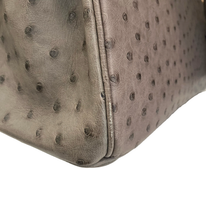 Hermes * Mousse Ostrich Birkin 30 Handbag