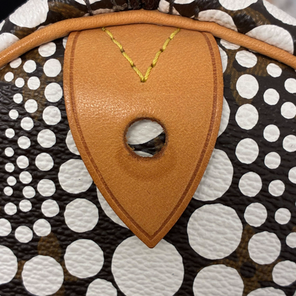 Louis Vuitton White Monogram Town Speedy 30 Handbag M40690