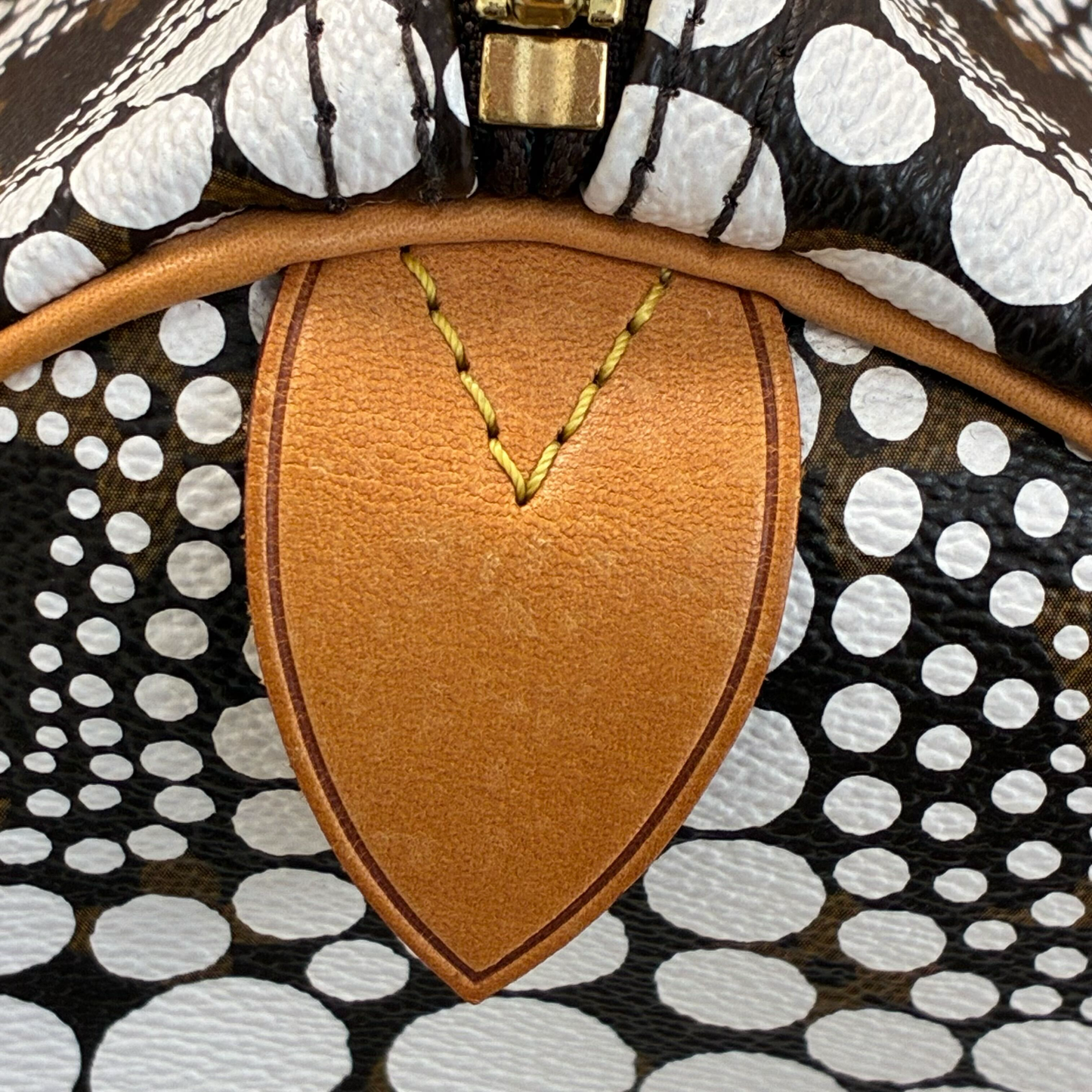 Louis Vuitton White Monogram Town Speedy 30 Handbag M40690
