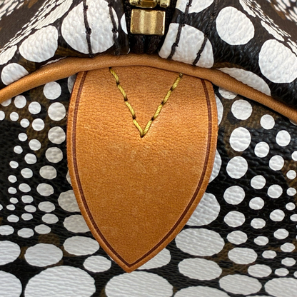 Louis Vuitton White Monogram Town Speedy 30 Handbag M40690