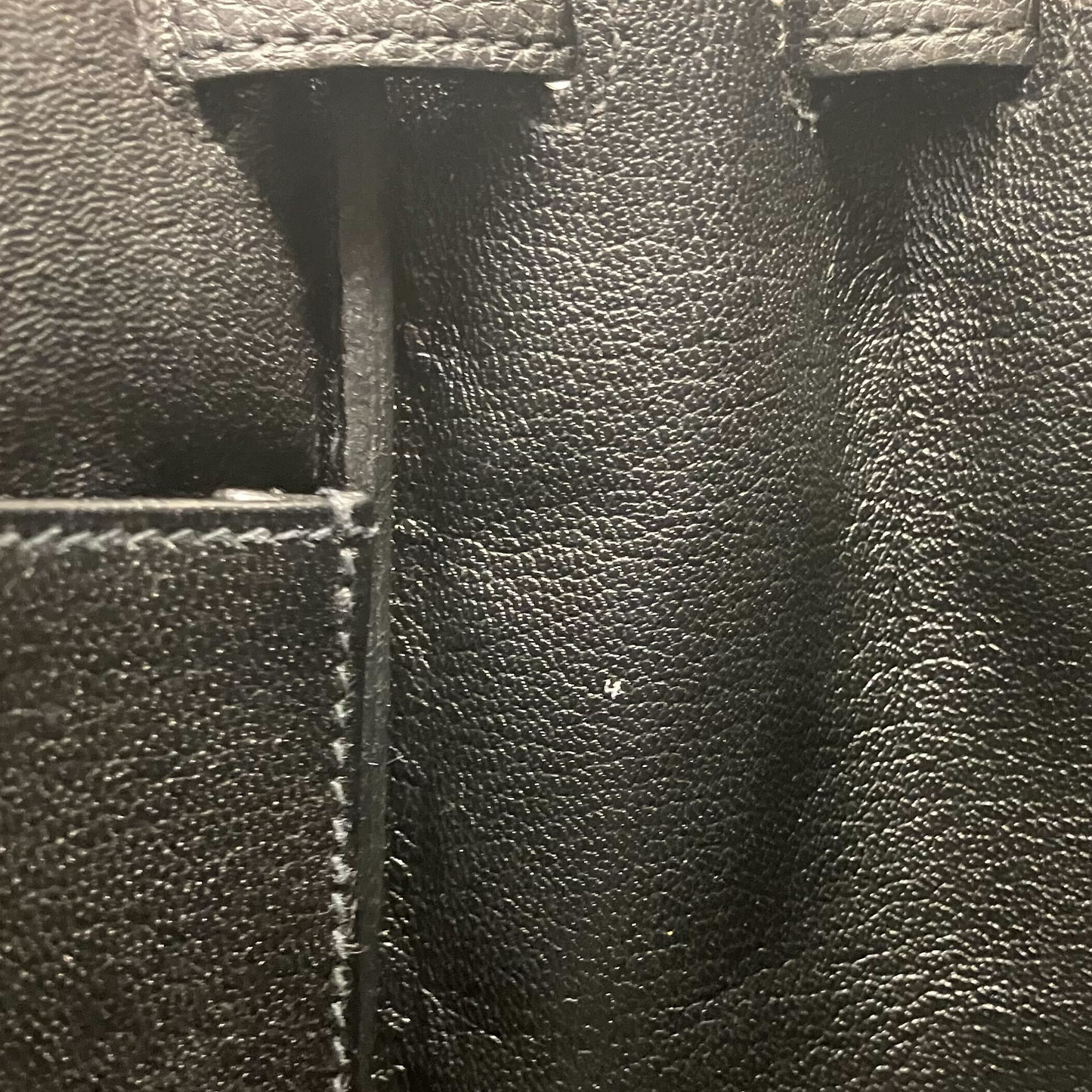 Hermes Black Togo Kelly 28 Retourne 2way Shoulder Handbag
