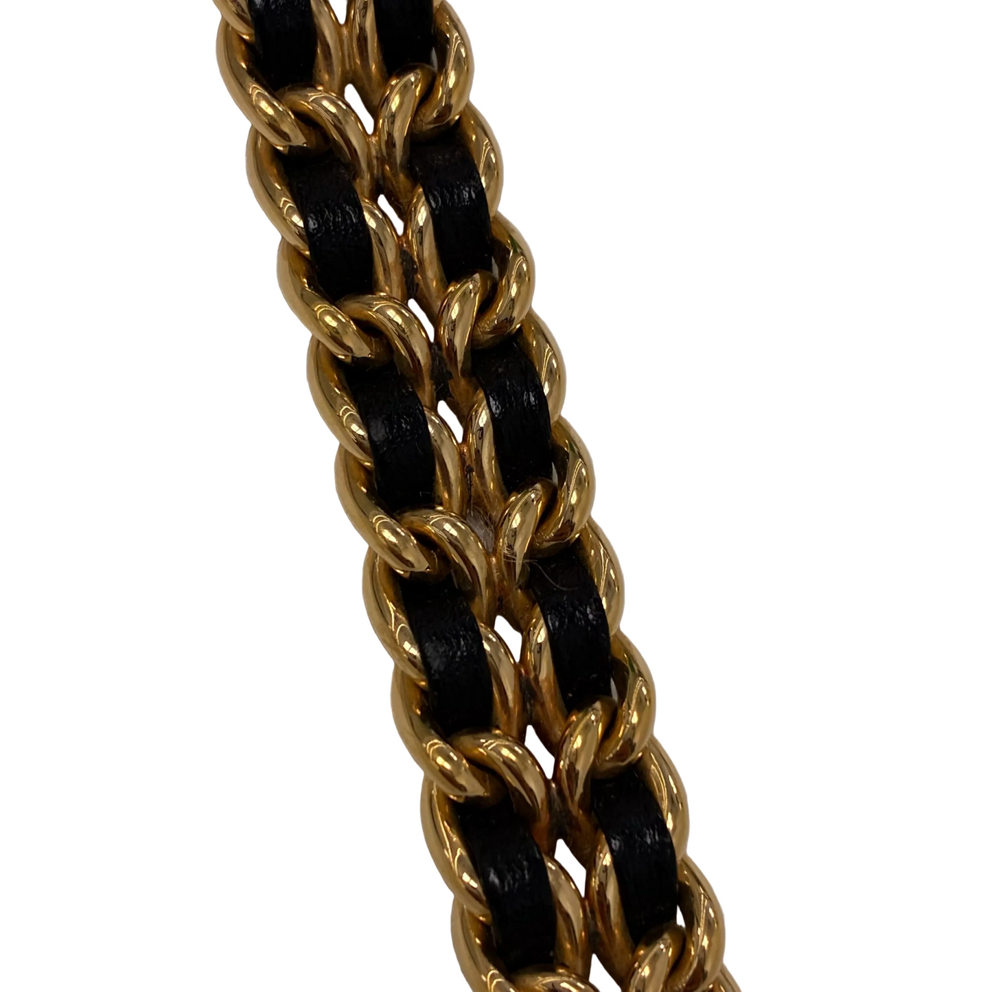 Chanel Premiere Watch Gold Black #XL