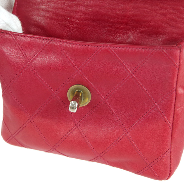 CHANEL 1980's Cosmoline Belt Bag Red Lambskin #80 – AMORE Vintage