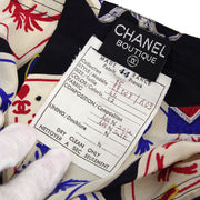 Chanel 1990扑克牌打印背心＃44