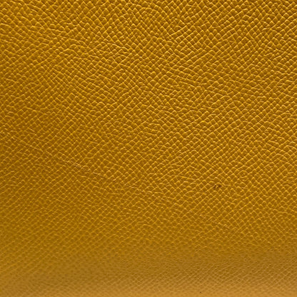 Hermes Jaune Courchevel Kelly 32 Sellier 2way Shoulder Handbag