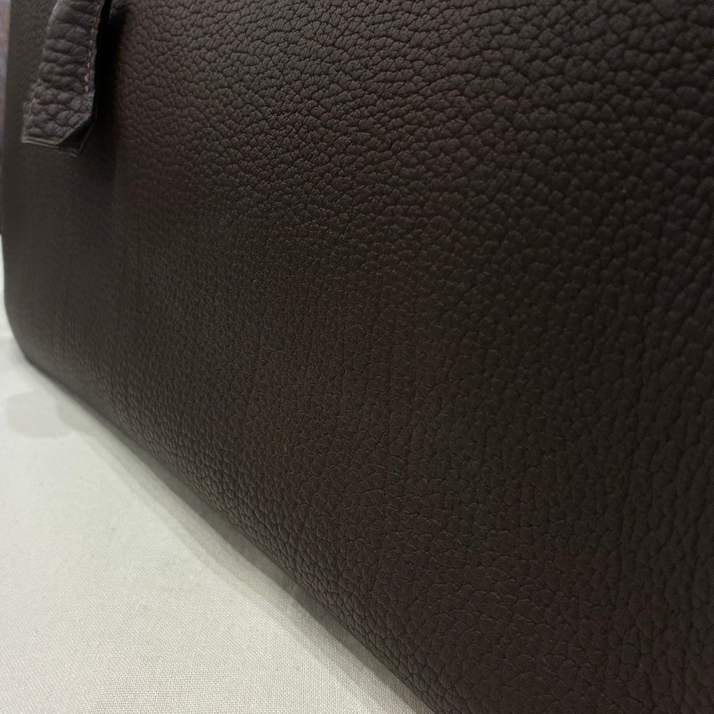 Hermes Havane Fjord Haut a Courroies 32 Handbag