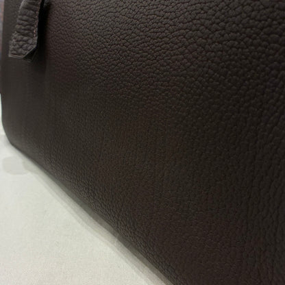 Hermes Havane Fjord Haut a Courroies 32 Handbag