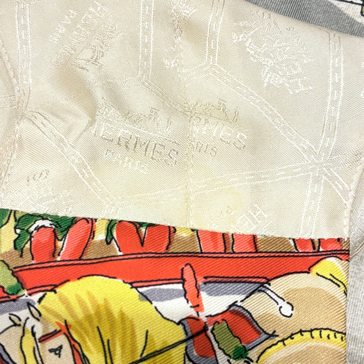 Hermes Jacket Vest Cirque Molier Ivory #42