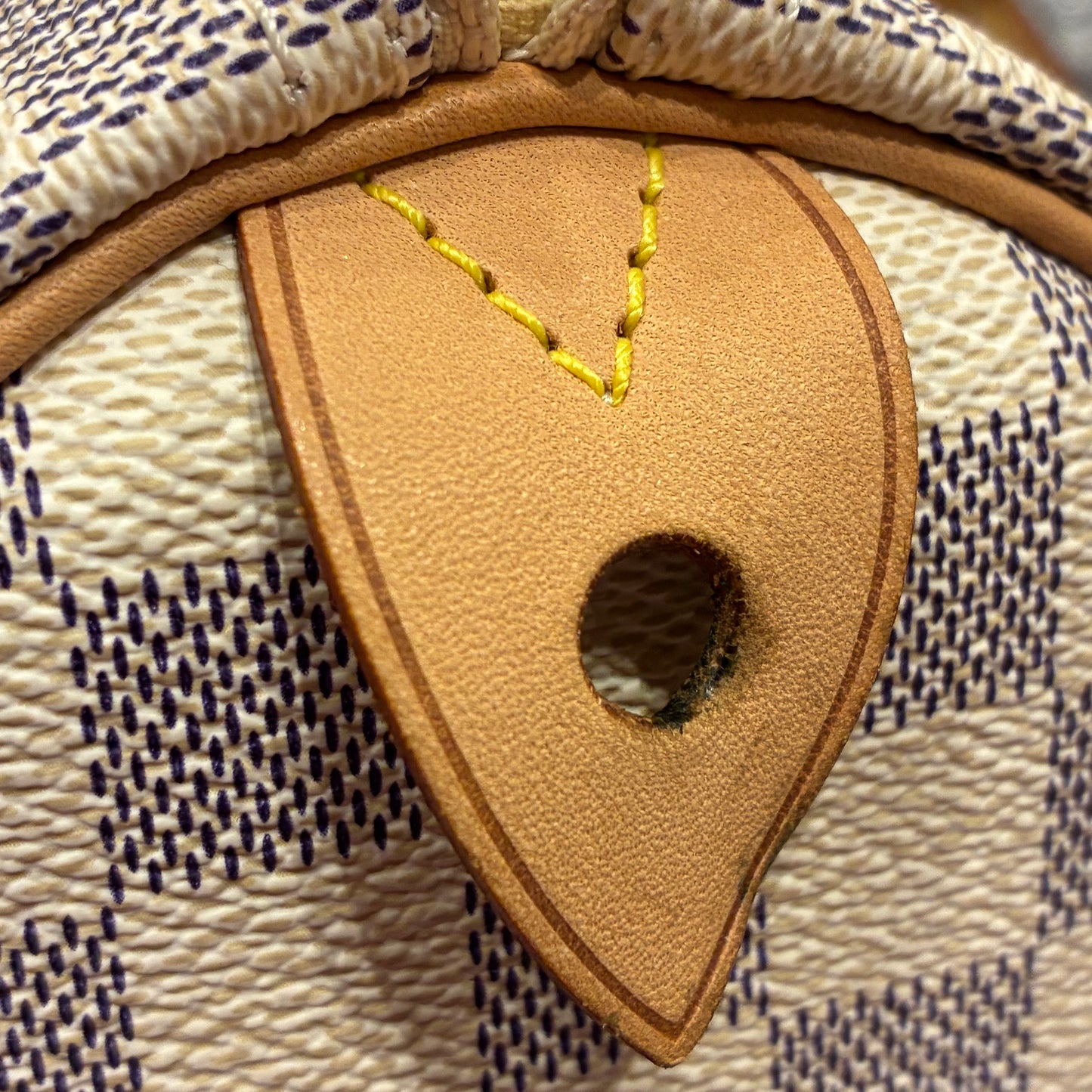 Louis Vuitton Damier Azur Speedy 25 Handbag N41534