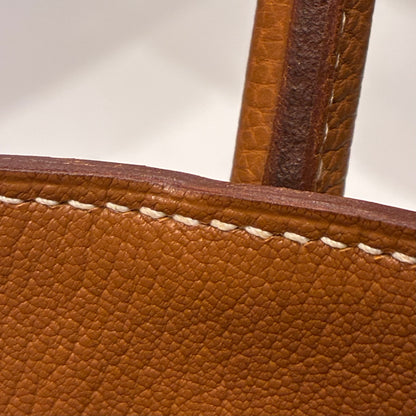Hermes Gold Togo Birkin 35 Handbag