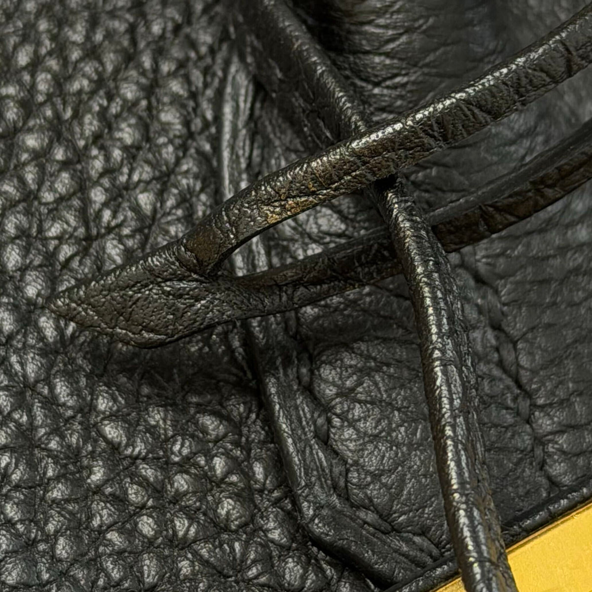 Hermes Black Togo Birkin 30 Handbag