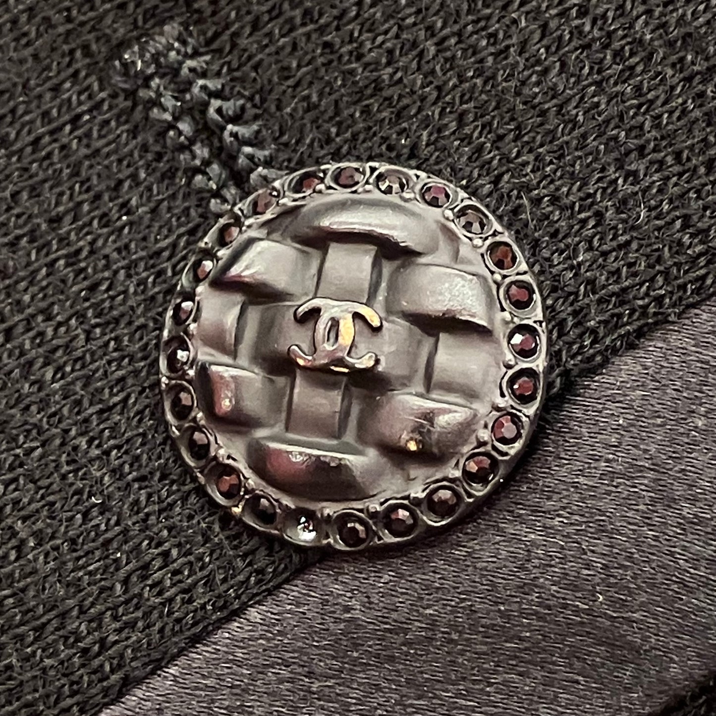Chanel 2007 Single Breasted Jacket Black 07A #40