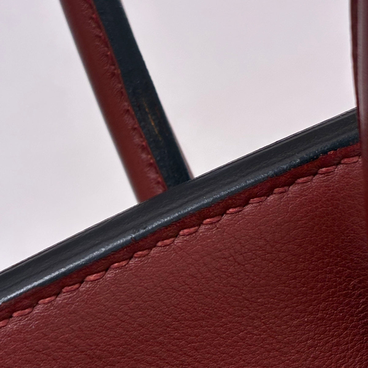 Hermes Rouge H Swift Birkin 30 Handbag
