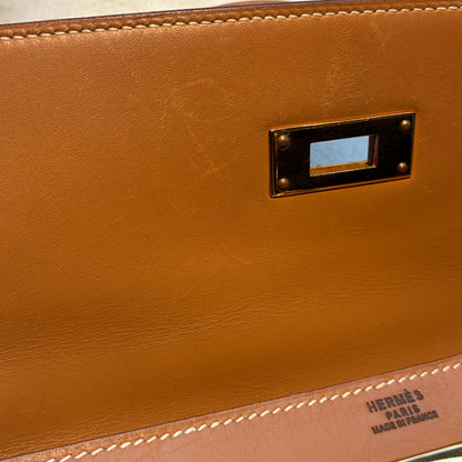 Hermes Natural Chamonix Kelly 32 Sellier 2way Shoulder Handbag