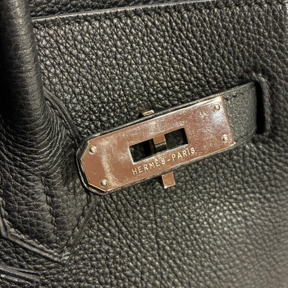 Hermes Black Togo Birkin 30 Handbag