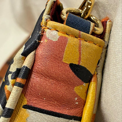 Christian Dior Brown Leather Saddle Handbag