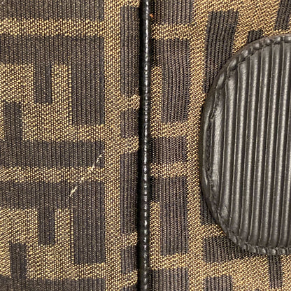 Fendi 2006 Brown Zucca 2way Shoulder Tote Handbag