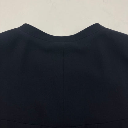 Chanel 1999 Single Breasted Zip Up Jacket Navy #38