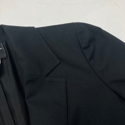 Chanel Setup Suit Jacket Skirt Black 98S #36