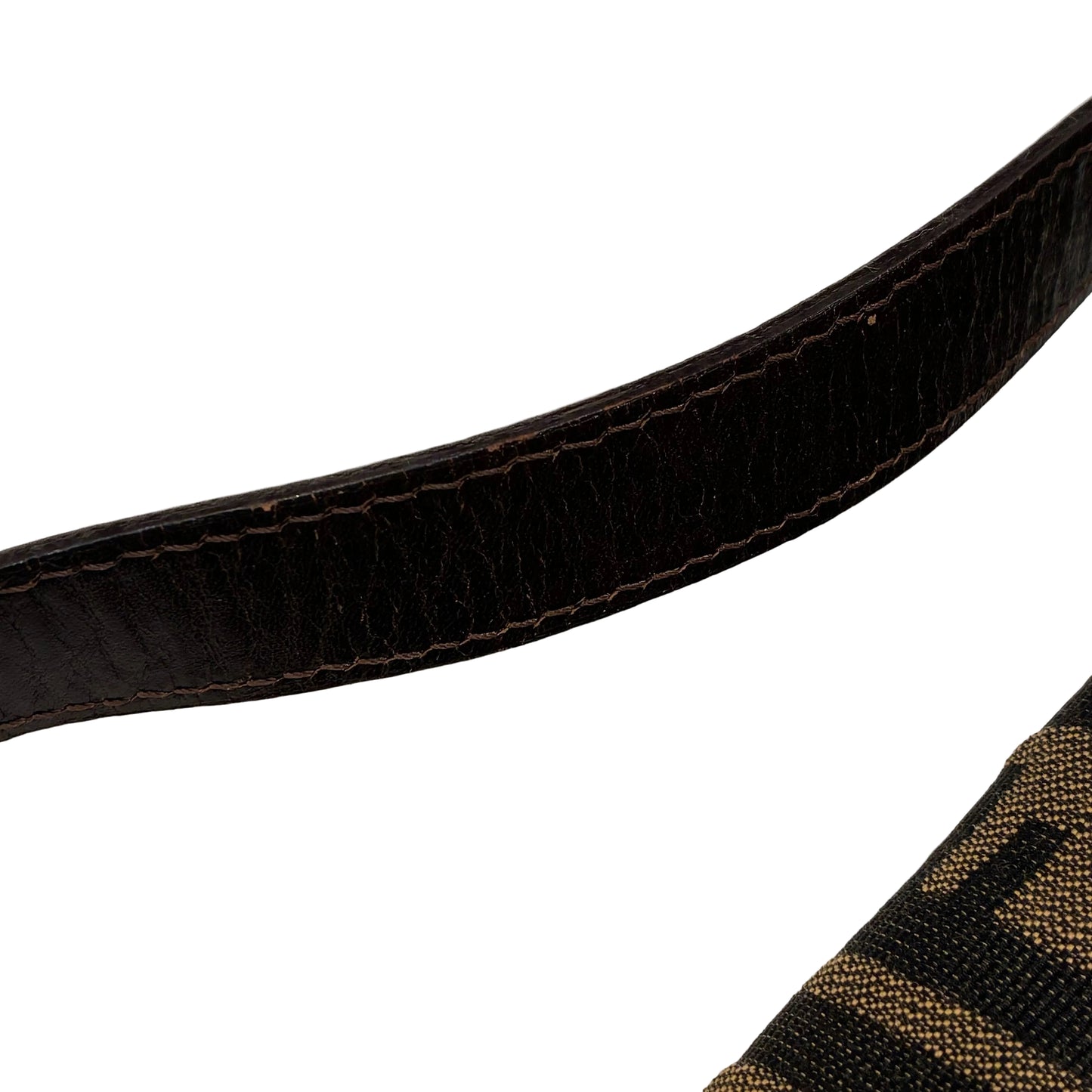 Fendi Brown Zucca Baguette Handbag