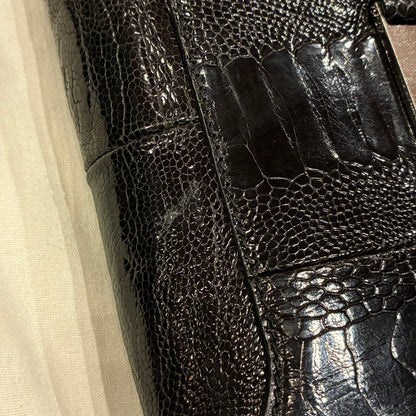 Gucci * Black Crocodile Handbag
