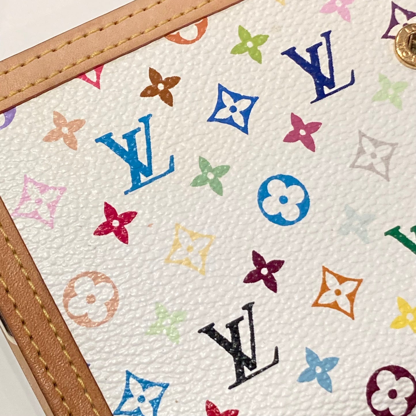 Louis Vuitton 2004 Multicolor Porte Tresor International Wallet M92659