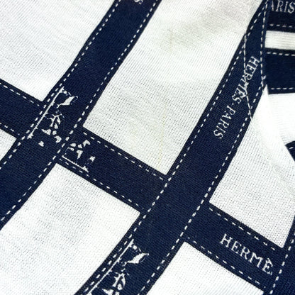 Hermes Short Sleeve T-shirt Top White #M