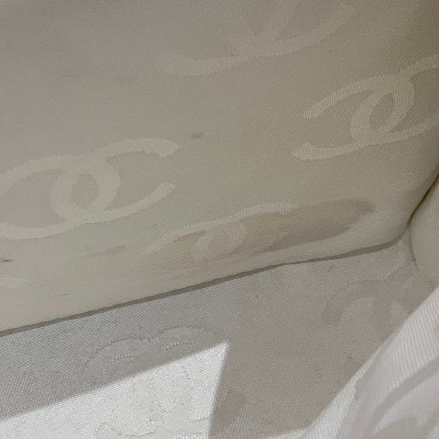 Chanel 2004-2005 Beige Calfskin Wild Stitch Handbag